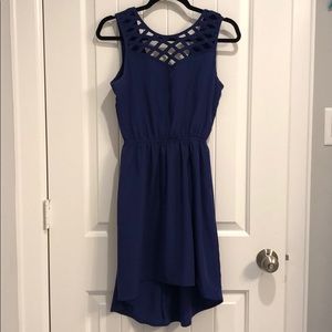 Blue dress